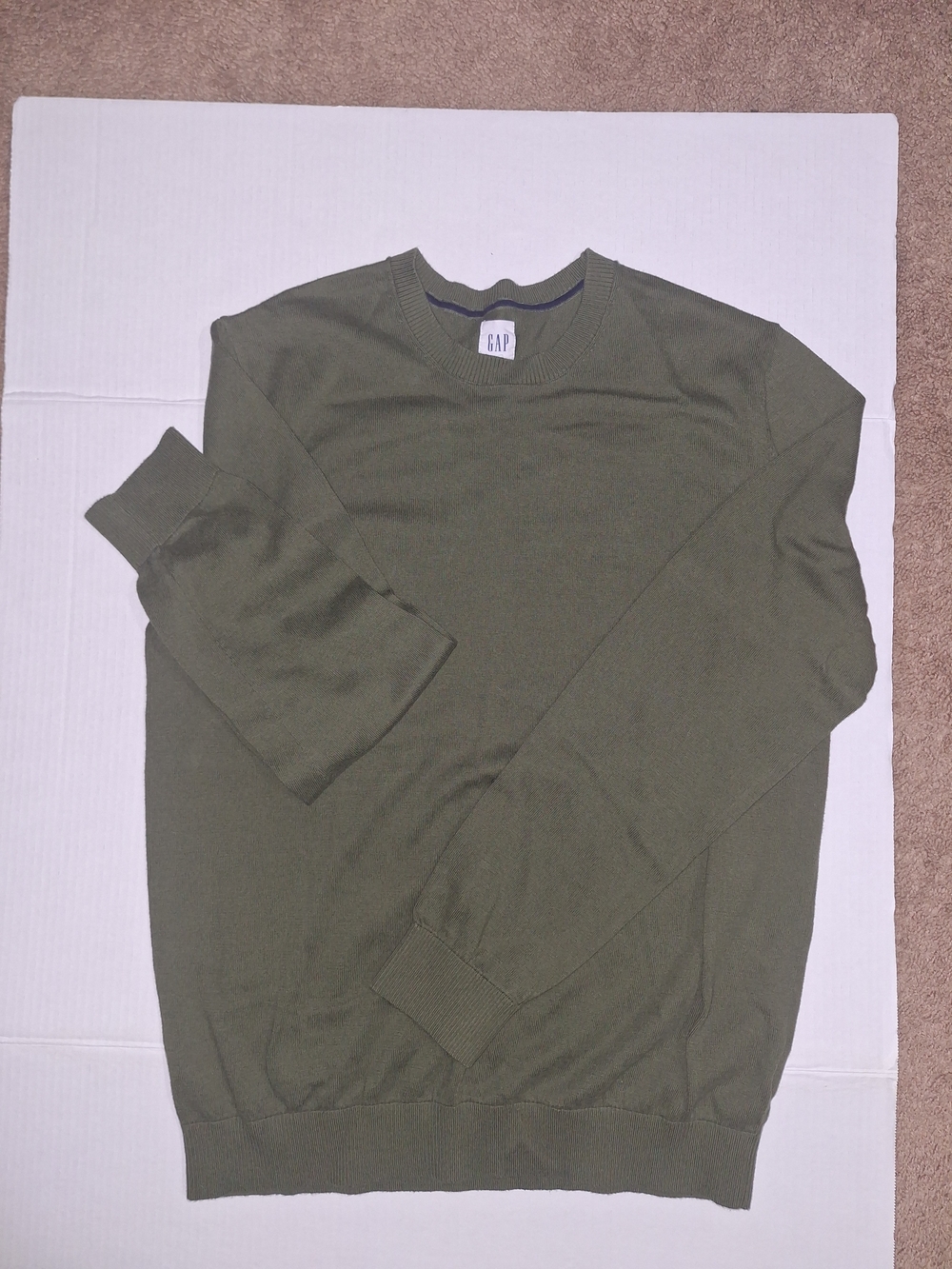 GAP Olive Green Crewneck Sweater